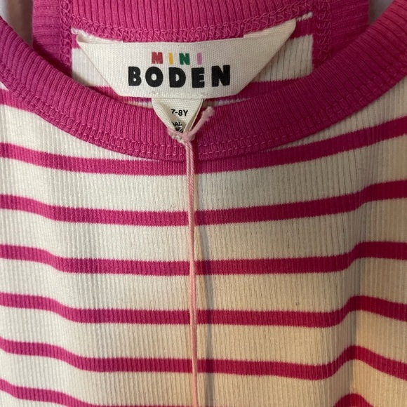 MINI BODEN KIDS' STRAPPY HOTCHPOTCH DRESS MULTI MERMAID DITSY GIRLS BODEN - Picture 5 of 6